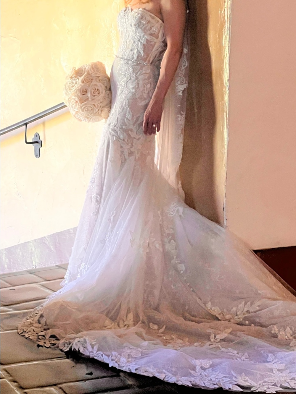 Calla Blanche Wedding Dress in Ivory